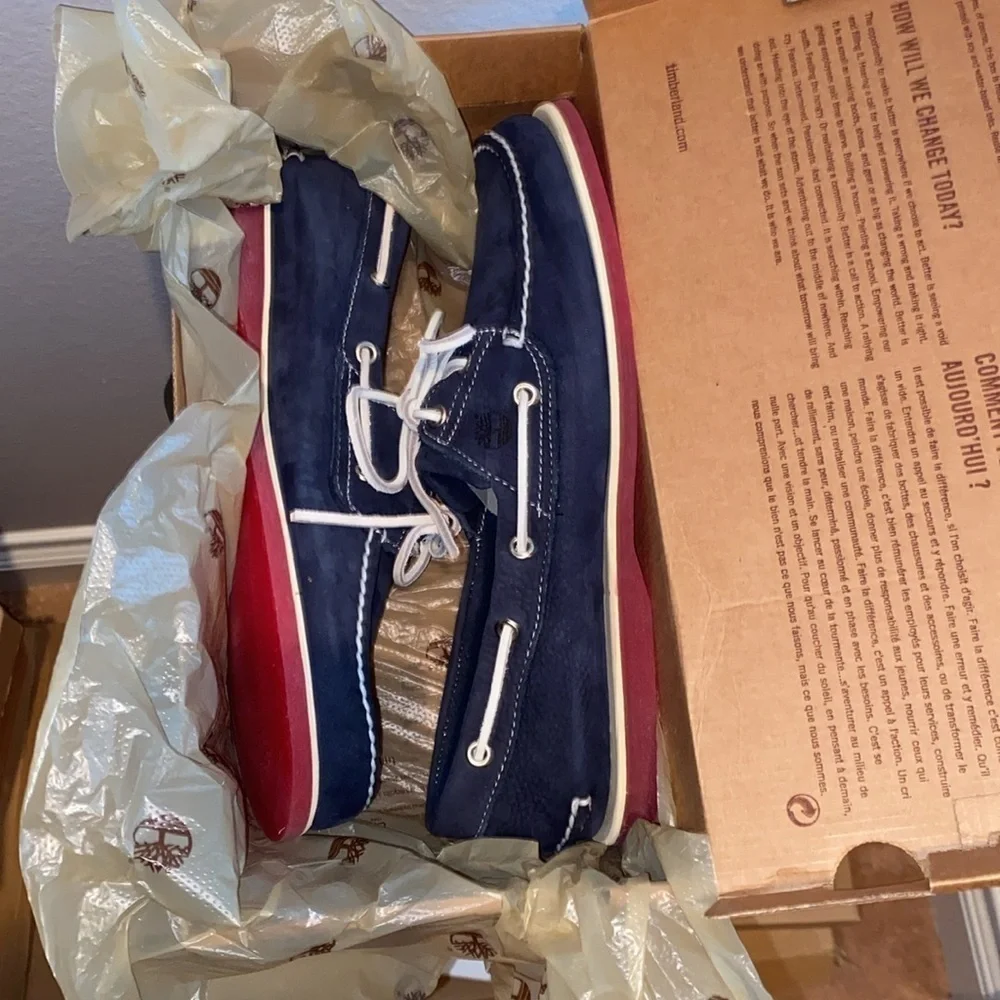 Timberland Men's Leather Boat Shoes size 11